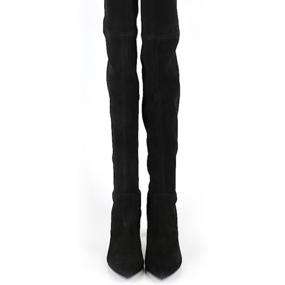 Stuart Weitzman Natalia over the knee suede boots - Picture 4 of 13